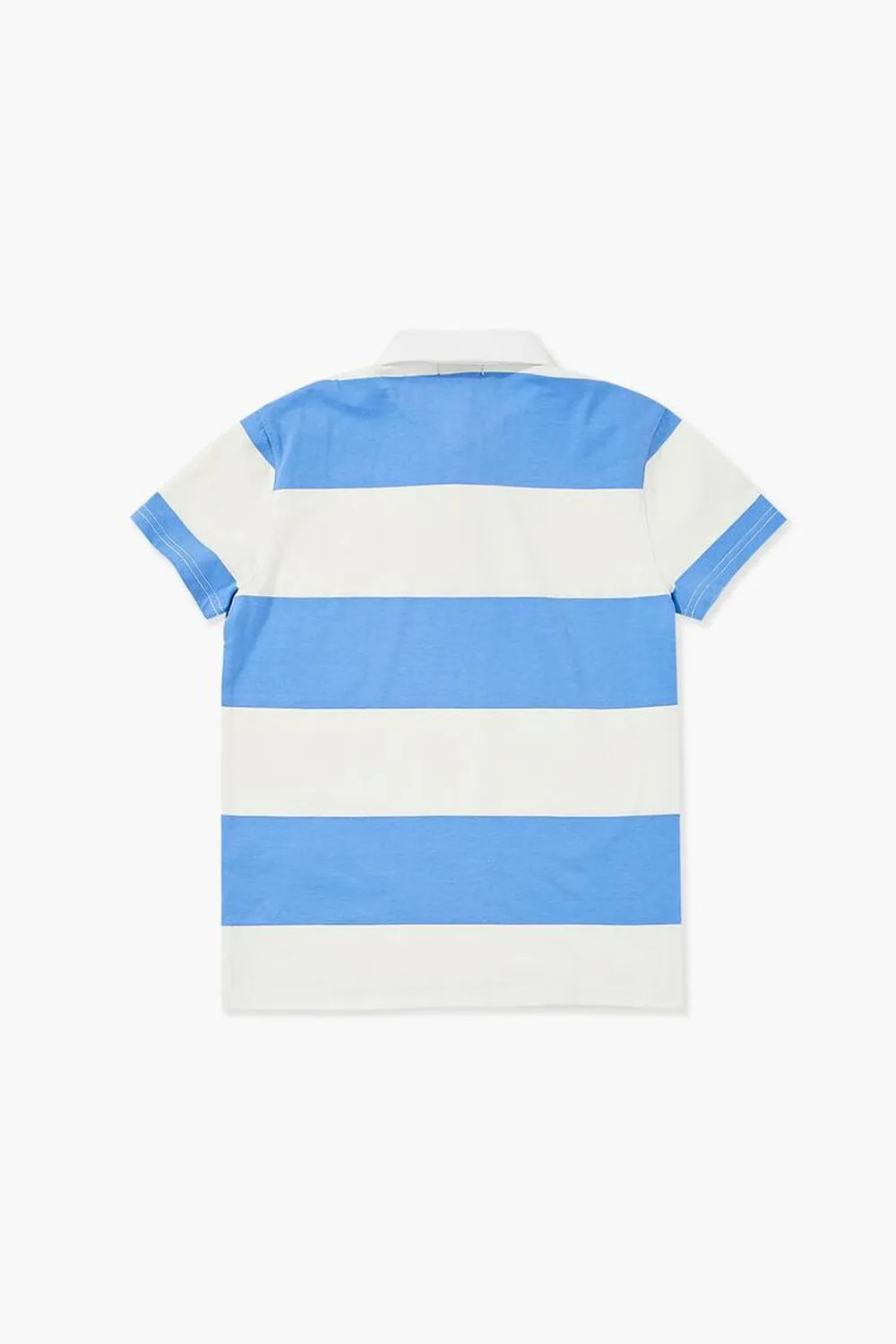 Forever 21 Kids Striped Rugby Shirt, Blue