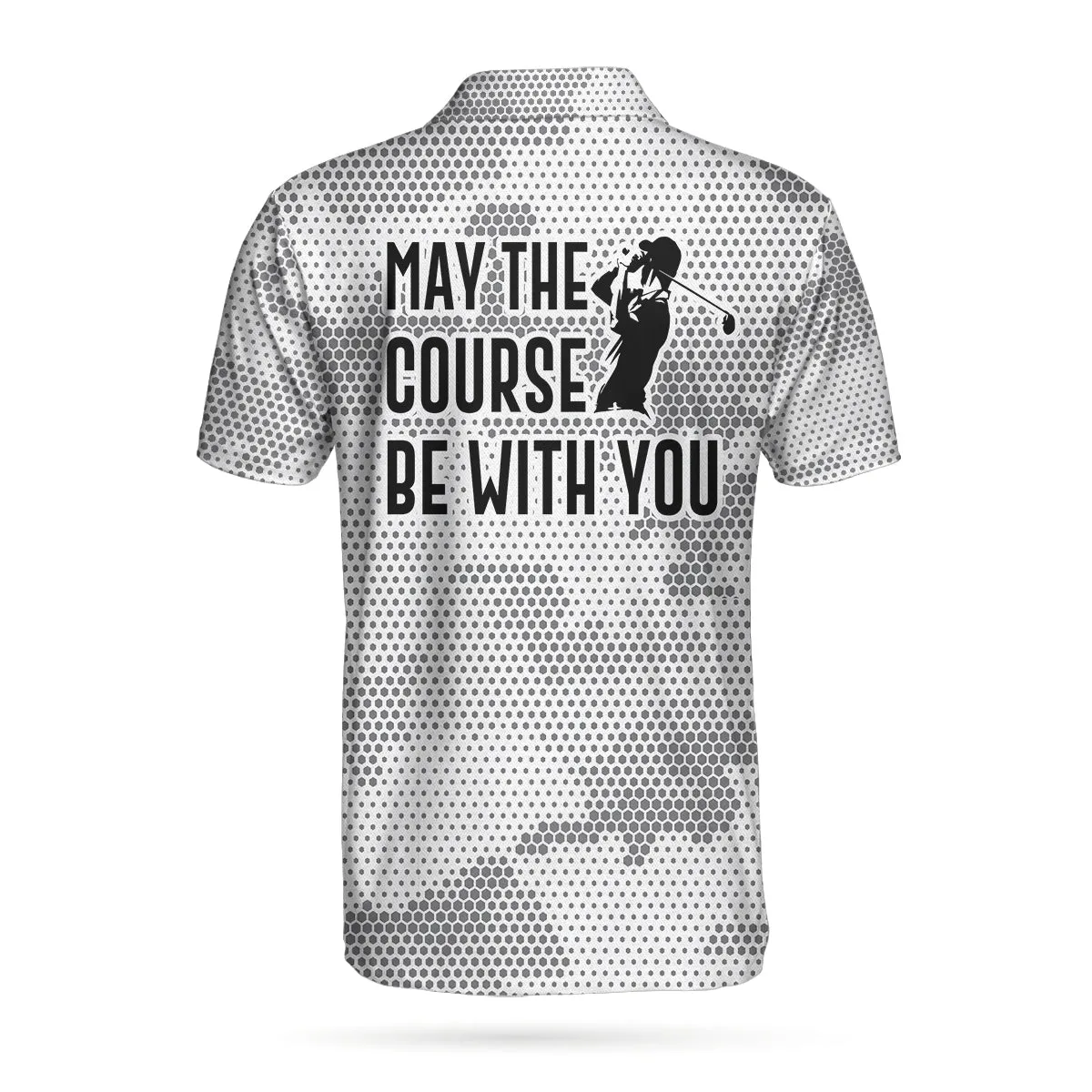 May The Course Be With You Golf Polo Shirt Coolspod