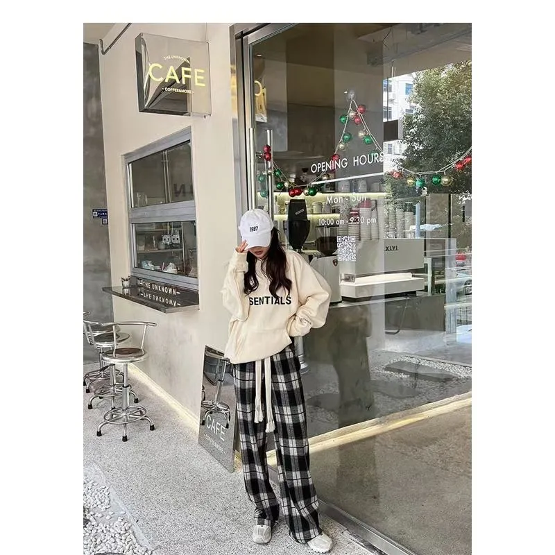 Plus Sports Casual Loose Fit Pants